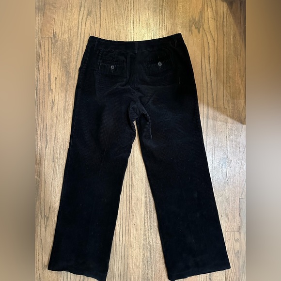 Boden Black Corduroy Pants-Size 10R - Picture 2 of 6